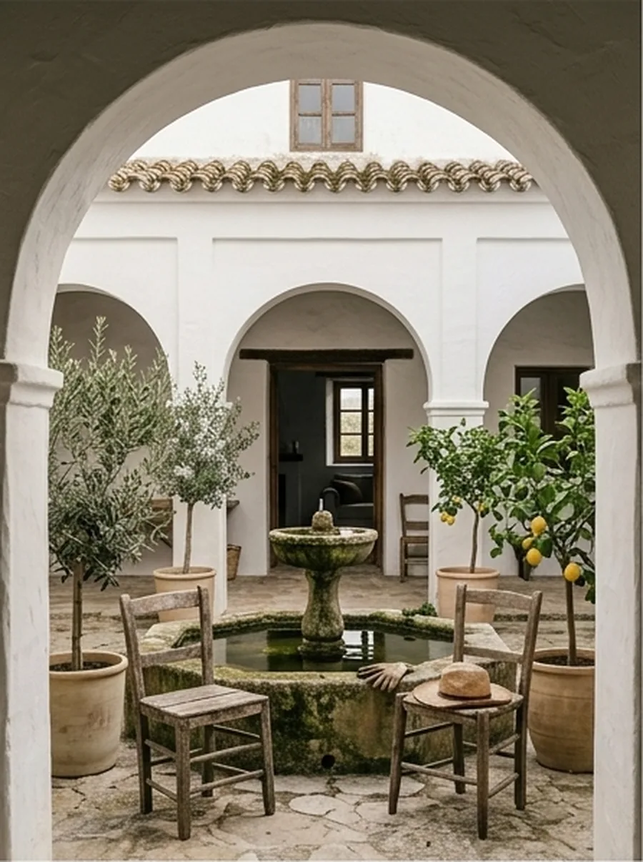 El patio